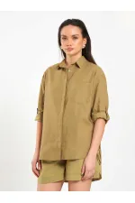 080783 Chemise à jupe encadrée