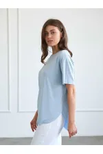 050746 Kısa Kollu Örme T-shirt