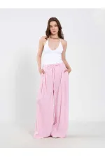 031678 Elastic Waist Detail Belted Trousers 031678 Elastic Waist Detail Belted Trousers