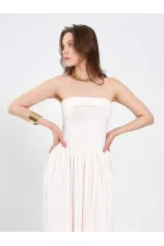 111718 Straplez Örme Elbise 111718 Straplez Örme Elbise