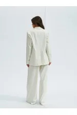 130984 Tek Düğmeli Blazer Ceket