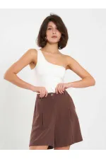 010875 Single Pleated Shorts