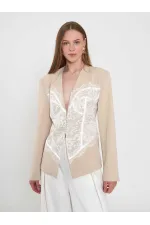 131064 Lace Corset Fit Jacket