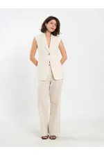 Gilet matelassé à un bouton 120736