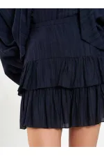 041173 Mini-jupe à volants