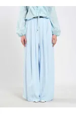 031676 Pleated Loose Fit Belted Trousers 031676 Pleated Loose Fit Belted Trousers