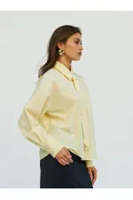 Chemise à une poche avec cravate (réf. 080733)