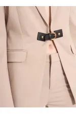 131066 Stella Jacket with Front Belt Buckle