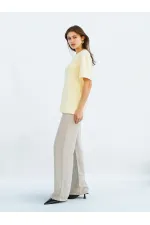 050733 Crew Neck Oversize T-Shirt