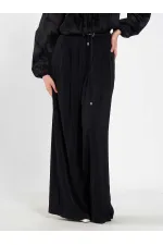 031676 Pleated Loose Fit Belted Trousers