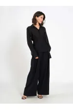 Chemise à détails en dentelle 080812