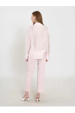 080820 Tencel Shirt with Lace Details