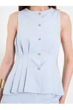 120746 Stella Waist-Fitted Vest