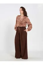 031676 Pleated Loose Fit Belted Trousers 031676 Pleated Loose Fit Belted Trousers
