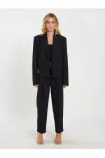 Veste oversize à épaules larges 131044