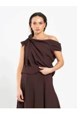 071886 Chemisier asymétrique