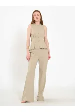 120746 Stella Waist-Fitted Vest