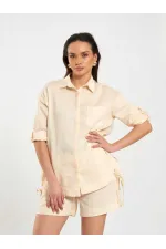 080783 Chemise à jupe encadrée