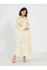 Chemise oversize brodée 080781