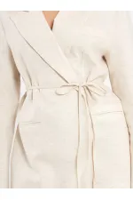 131052 Oversize Jacket with Belt