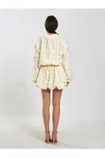 160893 Bomber Fermuarlı Ceket