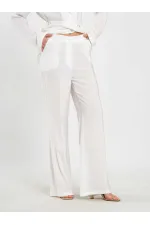 Pantalon à ceinture droite 031663