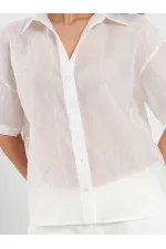 Chemise à manches courtes 080816