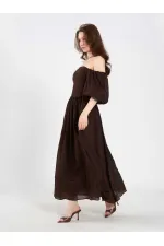 111736 Balloon Sleeve Cotton Dress 111736 Balloon Sleeve Cotton Dress