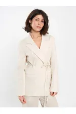 131052 Oversize Jacket with Belt