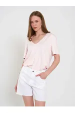 010877 Denim Mini Shorts