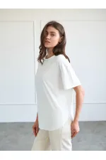 050746 Kısa Kollu Örme T-shirt