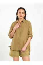 080783 Chemise à jupe encadrée