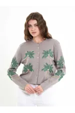 150525 Palmiye Boncuklu Hırka