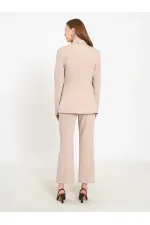 131066 Stella Jacket with Front Belt Buckle