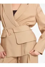 131057 Veste oversize avec sac