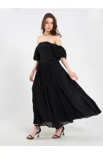 111736 Balloon Sleeve Cotton Dress 111736 Balloon Sleeve Cotton Dress