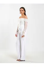 031659 Tencel Straight Leg Trousers 031659 Tencel Straight Leg Trousers