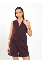 Shorty City Boy à plis simples 010868