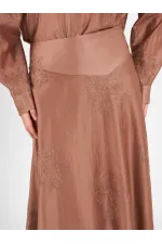 041192 Volanlı Midi Etek