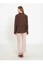 080820 Tencel Shirt with Lace Details