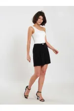 010875 Single Pleated Shorts
