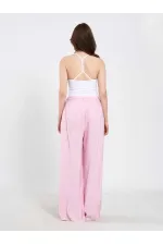 031678 Elastic Waist Detail Belted Trousers 031678 Elastic Waist Detail Belted Trousers
