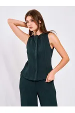 220563 Bisiklet Yaka Yelek Pantolon Takım