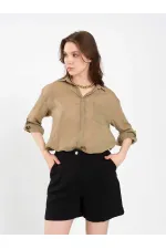 080825 Cotton Shirt with Hem 080825 Cotton Shirt with Hem