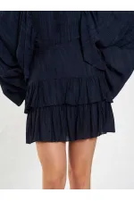 041173 Mini-jupe à volants