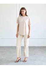 050746 Kısa Kollu Örme T-shirt