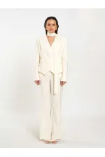 031651 Düz Kemer Pantolon