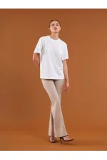 050733 Crew Neck Oversize T-Shirt