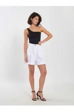 Short plissé simple 010875