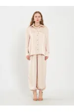 080771 Basic Saten Gömlek